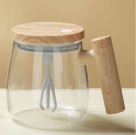 Self Stirring Jug for Easy Beverage Mixing and Kitchen Utility, Smart Drinkware Gift Item for Home, Office Use, Corporate Gifting and Daily Convenience